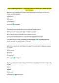 NURS 3510 Week 8 Chapters 22 & 24 Exam Questions and Answers&vert; New Update 