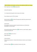 NURS 3510 Midterm Exam Questions and Answers&vert; New Update
