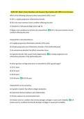 NURS 3511 Week 5 Exam Questions and Answers&vert; New Update