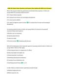 NURS 3511 Week 4 Exam Questions and Answers&vert; New Update