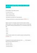 BNAD 301 Exam Set with Questions and Answers