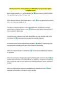 NYLE Exam Questions with Correct Answers 100&percnt; Verified By Experts&vert; Latest Update 