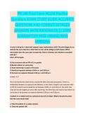 PN 140 Final Exam NCLEX Practice Questions - NCLEX EXAM STUDY GUIDE ACCURATE QUESTIONS AND CORRECT DETAILED ANSWERS WITH RATIONALES &vert;&vert; 100&percnt; GUARANTEED PASS <BRAND NEW VERSION>