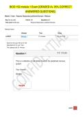 BIOD 152 module 1 Exam &lbrack;GRADED A&plus; 95&percnt; CORRECT  ANSWERED QUESTIONS&rsqb;&period;