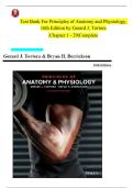 Test Bank For Principleṣ of Anatomy and Physiology&comma; 16th Edition by Gerard J&period; Tortora &vert;Chapter 1 - 29&vert;Complete