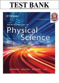 Test Bank For An Introduction to Physical Science 15th Edition by James Shipman&comma; Jerry D&period; Wilson&comma; Charles A&period; Higgins&comma; Bo Lou Chapter 1-24