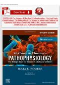 TEST BANK for McCance & Huether&rsquo;s Pathophysiology - Text and Study Guide Package&colon; The Biologic Basis for Disease in Adults and Children 9th Edition by Julia Rogers DNP RN CNS FNP-BC &lpar;Author&rpar; Most Latest Version 2025 &lbrack;A&plus;&rsqb;