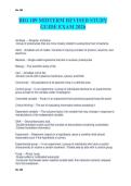 BIO 189 MIDTERM REVISED STUDY  GUIDE EXAM 2026