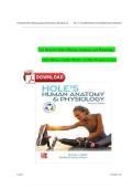 Test Bank for Hole&rsquo;s Human Anatomy & Physiology 16th Edition by David Shier&comma; Jackie Butler&comma; and Ricki Lewis &lpar;Newly Updated&comma; All answers highlighted&comma; Easy to Download and Print&rpar;