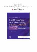 Essentials of Oral Histology and Embryology&colon; A Clinical Approach &ndash; 6th Edition by Daniel J&period; Chiego Jr&period; &vert; Complete Test Bank for Chapters 1&ndash;16
