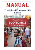 Instructor&rsquo;s Manual & Solutions for Principles of Economics &ndash; 10th Edition &lpar;N&period; Gregory Mankiw&rpar; &vert; Economics Teaching & Course Support 2025&sol;2026