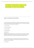 Test Bank For OpenStax Anatomy and physiology 2e Exam latest updated