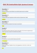 EDUC 701 &colon;EDUC 701 Package Deal&colon;EDUC 701 Constructivism Quiz&colon;EDUC 701 Social Cognitive Theory&colon;EDUC 701 Behaviorism Quiz&colon;EDUC 701 Doctoral Dissertation or Applied Research Quiz&colon;EDUC 701 SOE Doctoral Program Orientation Quiz&colon;Updated A&plus; Score Solutions