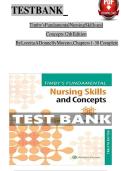 Test Bank for Fundamental Nursing Skills and Concepts 12th Edition &vert; Timby &vert; Complete Guide &vert; A&plus; Graded