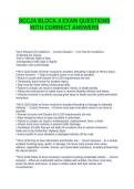 SCCJA BLOCK 4 EXAM QUESTIONS WITH CORRECT ANSWERS
