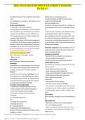 MHA 705 EXAM QUESTIONS WITH CORRECT ANSWERS RATED A&plus;&period;