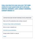 CHIA PRACTICE EXAM 2026-2027 TEST BANK  COMPLETE EXAM QUESTIONS WITH DETAILED  VERIFIED ANSWERS &lpar;100&percnt; CORRECT ANSWERS&rpar;  ALREADY GRADED A&plus;