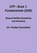 CFP Book 1 Fundamentals &vert; Certified Financial Planner Exam Prep