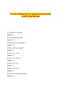 PN 1005 &sol;PN1005 PACKAGED EXAMS LATEST UPDATED 2026&sol;2027 