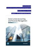 Solution Manual for Construction Accounting and Financial Management 4th Edition by Steven J&period; Peterson &vert; Chapters 1&ndash;18 &vert; Complete Version