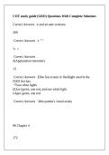 COT study guide &lpar;GRO&rpar; Questions With Complete Solutions