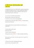 CCDS Exam with Questions and Answers