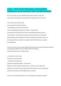 Lewis - Ch19&colon; Fluid&comma; Electrolyte&comma; and Acid-Base Imbalances Exam Questions with Certified Answers