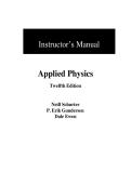 Solution Manual For Applied Physics&comma; 2025 12th Edition by Dale EwenNeill SchurterP Erik Gundersen &vert; Complete Chapter 1-24 With Appendix A B C D