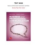 Business and Professional Communication &ndash; 2nd Edition by Kory Floyd &vert; Complete Test Bank for Chapters 1&ndash;14