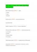 CFI FMVA Exam with Study Questions and Answers