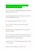 Charleston Haunted Tour Exam Guide with Questions and Answers