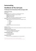 Samenvatting Biomedische wetenschappen Toelatingsexamen 2026 Hoofdstuk 18 The cell cycle&comma; Essential Cell Biology