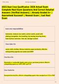 USCG Boat Crew Qualification 2026 Actual Exam  Complete Real Exam Questions And Correct Detailed  Answers &lpar;Verified Answers&rpar; &vert; Already Graded A&plus; &vert;  Guaranteed Success&excl;&excl; &vert; Newest Exam &vert; Just Real  Exam  