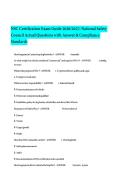 NSC Certification Exam Guide 2026&sol;2027&colon; National Safety Council Actual Questions with Answer & Compliance Standards