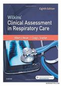 Test Bank &ndash; Wilkins' Clinical Assessment in Respiratory Care&comma; 8th Edition &lpar;Binder-Ready&rpar; by Albert J&period; Heuer &vert; Complete Exam Questions & Verified Answers &vert; Latest 2026  2027 Update