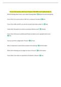 Procore Quiz Questions with Correct Answers&vert; 2025&sol;2026 Latest Update &lpar;Grade A&plus;&rpar;