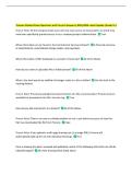 Procore Student Exam Questions with Correct Answers&vert; 2025&sol;2026 Latest Update &lpar;Grade A&plus;&rpar;