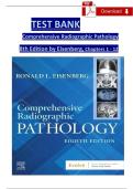 Comprehensive Radiographic Pathology &ndash; Test Bank&comma; 8th Edition by Eisenberg&comma; Chapters 1&ndash;12&comma; Practice Questions and Answers