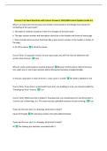 Procore Final Exam Questions with Correct Answers&vert; 2025&sol;2026 Latest Update &lpar;Grade A&plus;&rpar;