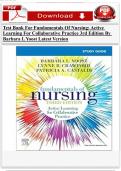 Test Bank for Fundamentals of Nursing&colon; Active Learning for Collaborative Practice 3rd Edition By Barbara L Yoost LATEST VERSION