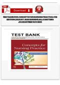 Test Bank for Concepts for Nursing Practice&comma; 4th Edition &lpar;2026&rpar; by Jean Giddens &vert; All Chapters &vert; STUVIA A&plus;