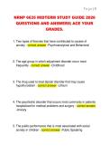 NRNP 6635 MIDTERM STUDY GUIDE 2026  QUESTIONS AND ANSWERS&vert; ACE YOUR  GRADES&period; 