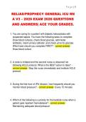 RELIAS&sol;PROPHECY GENERAL ICU RN  A V3 &ndash; 2026 EXAM 2026 QUESTIONS  AND ANSWERS&vert; ACE YOUR GRADES&period;