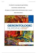 Test Bank For Gerontologic Nursing 7th Edition By Sue Meiner&comma; and Jennifer Yeager &vert;All chapters &lpar;1-29&rpar; &vert;Q&A Verified with Rationales&vert; Grade A&plus; assured &vert;ISBN 9780323875202
