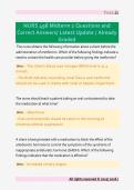 NURS 498 Midterm 2 Questions and  Correct Answers&sol; Latest Update &sol; Already  Graded