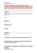 CEFS 601 Quiz &vert; Structural&comma; Strategic&comma; Milan Systemic&comma; and Behavioral&sol;Cognitive Modules &vert; With expert curated questions and answers 2026-2027 &Tab;