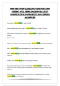 MLT EXAM bundle&vert;QUESTIONS AND 100&percnt; CORRECT WELL DETAILED ANSWERS&vert;LATEST UPDATE&excl;&excl;&excl;&excl;&excl;2026&vert;GUARANTEED PASS&vert;GRADED A&plus;&vert;VERIFIED