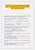 WGU C211 OA Global Economics Exam &lpar;2025 &sol; 2026&rpar; Questions and Verified Answers&comma; 100&percnt; Guarantee Pass