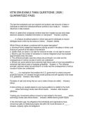 ISTM 209-EXAM 2-TAMU QUESTIONS 2026 GUARANTEED PASS