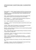 ISTM 209 EXAM 3 QUESTIONS 2026 GUARANTEED PASS
